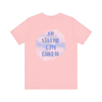 Empowered Gym Girl Tee - For Fitness Lovers, Workout Top, Women's Gym Shirt, Exercise Apparel, Gift for Her