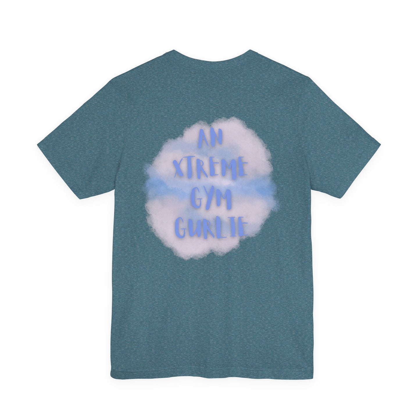 Empowered Gym Girl Tee - For Fitness Lovers, Workout Top, Women's Gym Shirt, Exercise Apparel, Gift for Her