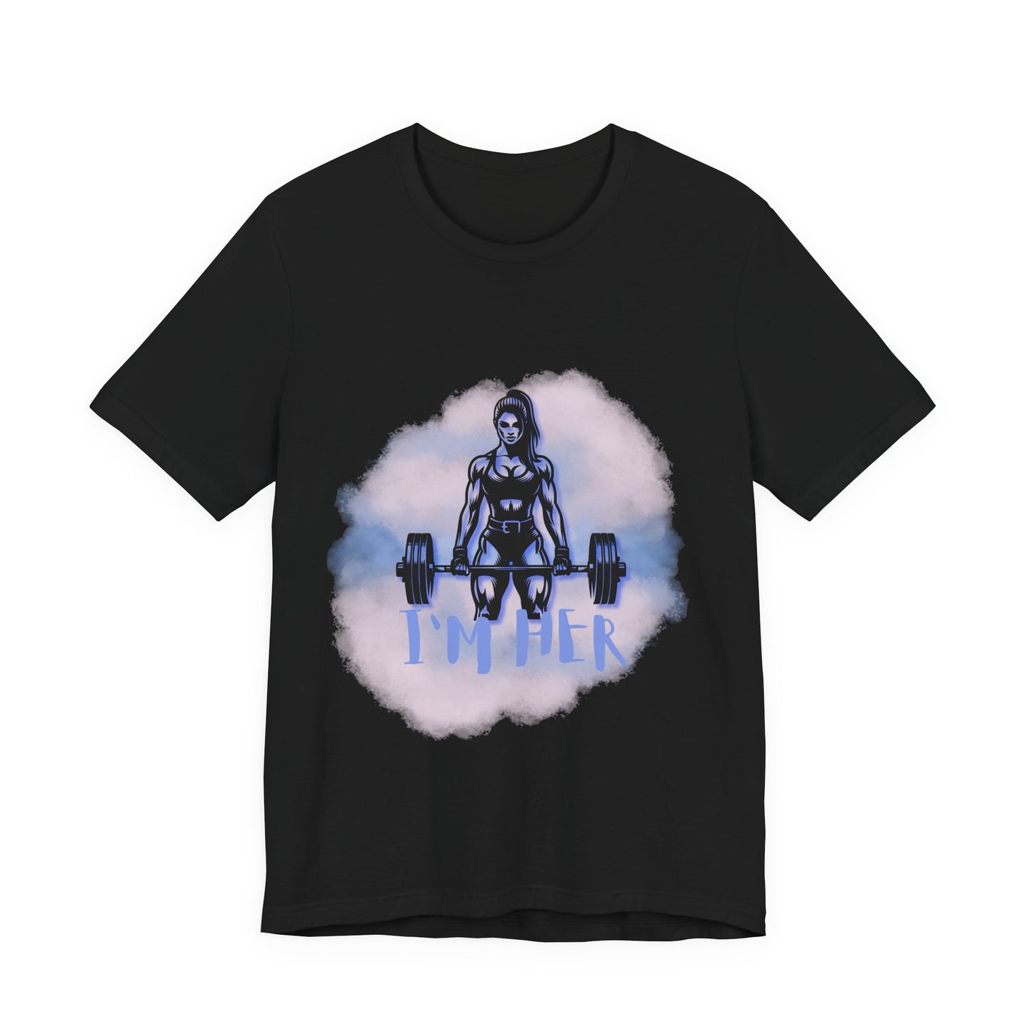 Empowered Gym Girl Tee - For Fitness Lovers, Workout Top, Women's Gym Shirt, Exercise Apparel, Gift for Her