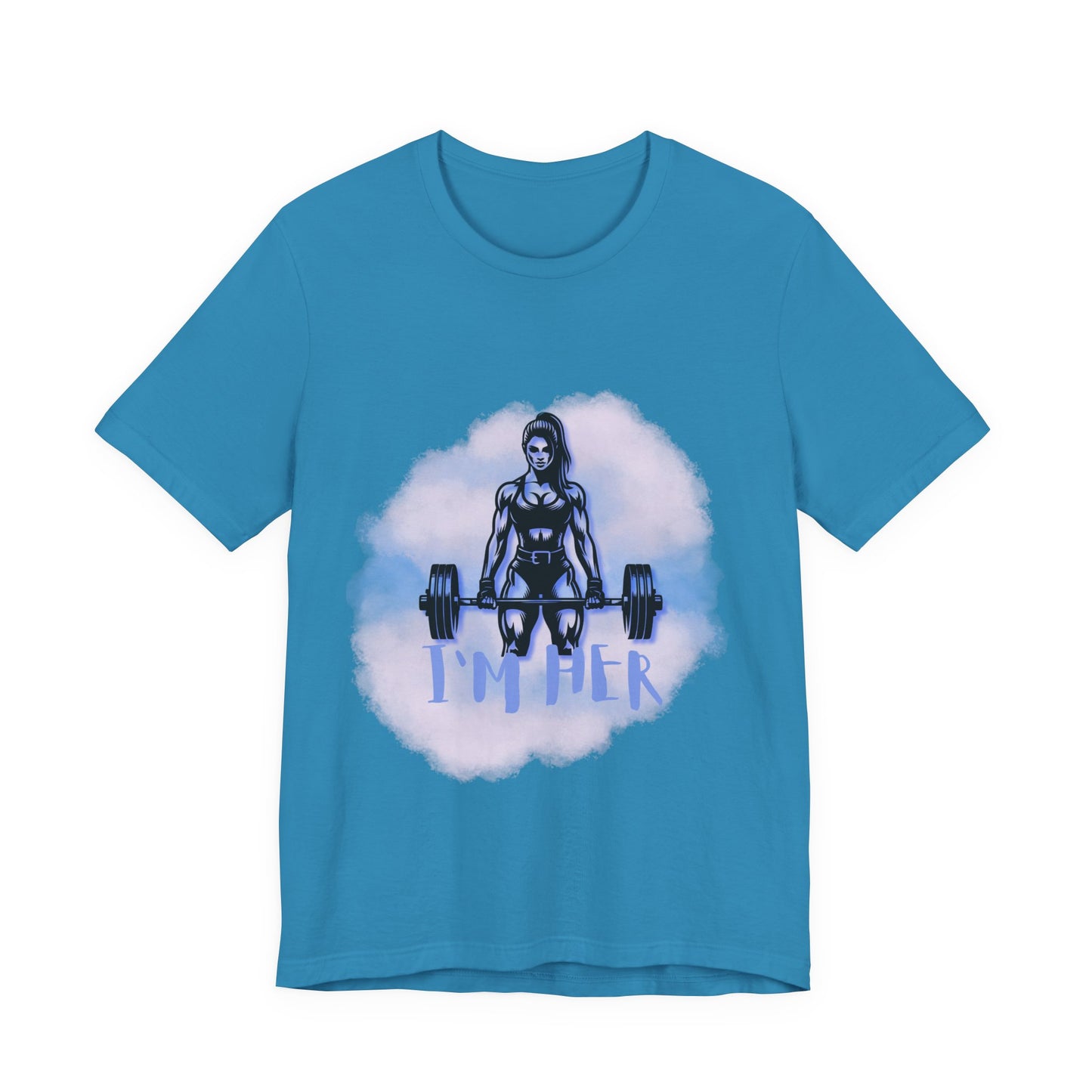 Empowered Gym Girl Tee - For Fitness Lovers, Workout Top, Women's Gym Shirt, Exercise Apparel, Gift for Her