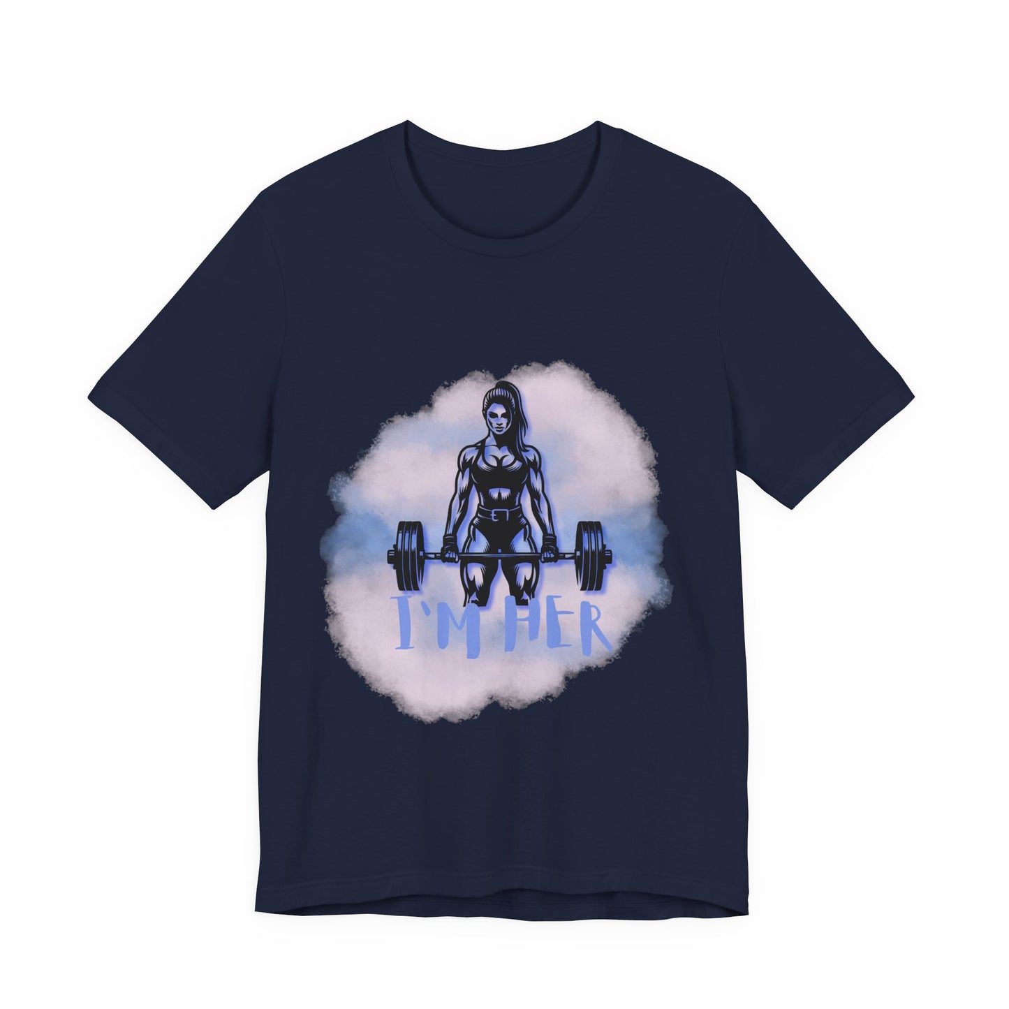 Empowered Gym Girl Tee - For Fitness Lovers, Workout Top, Women's Gym Shirt, Exercise Apparel, Gift for Her