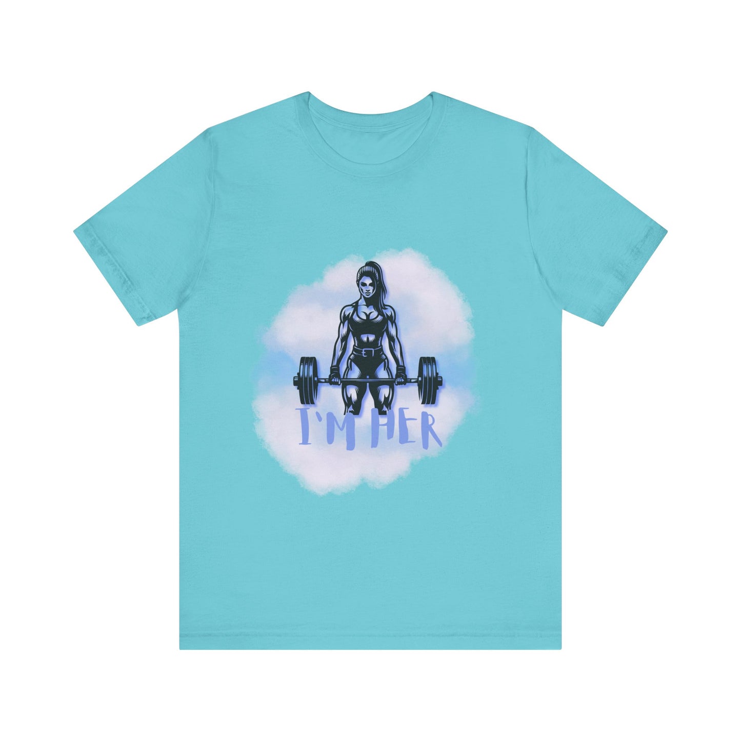 Empowered Gym Girl Tee - For Fitness Lovers, Workout Top, Women's Gym Shirt, Exercise Apparel, Gift for Her