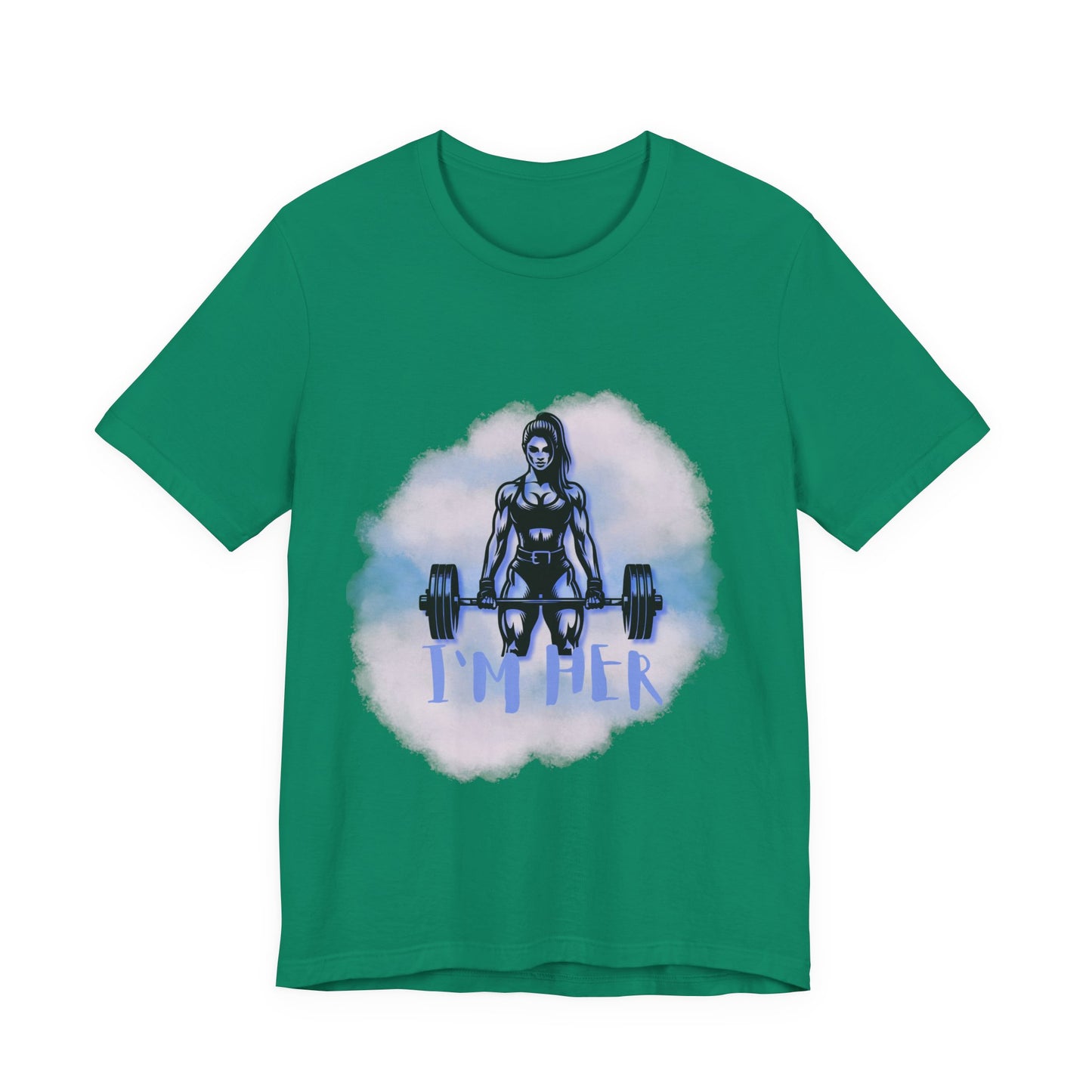 Empowered Gym Girl Tee - For Fitness Lovers, Workout Top, Women's Gym Shirt, Exercise Apparel, Gift for Her