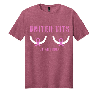Awareness Pink Heather - DM108 - FRONT